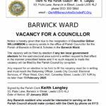 Vacancy in Barwick